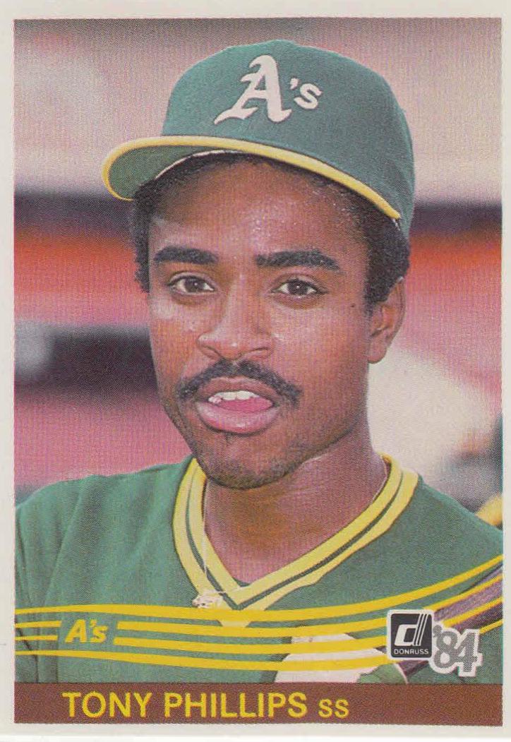 Tony Phillips #278 Baseball Cards 1984 Donruss