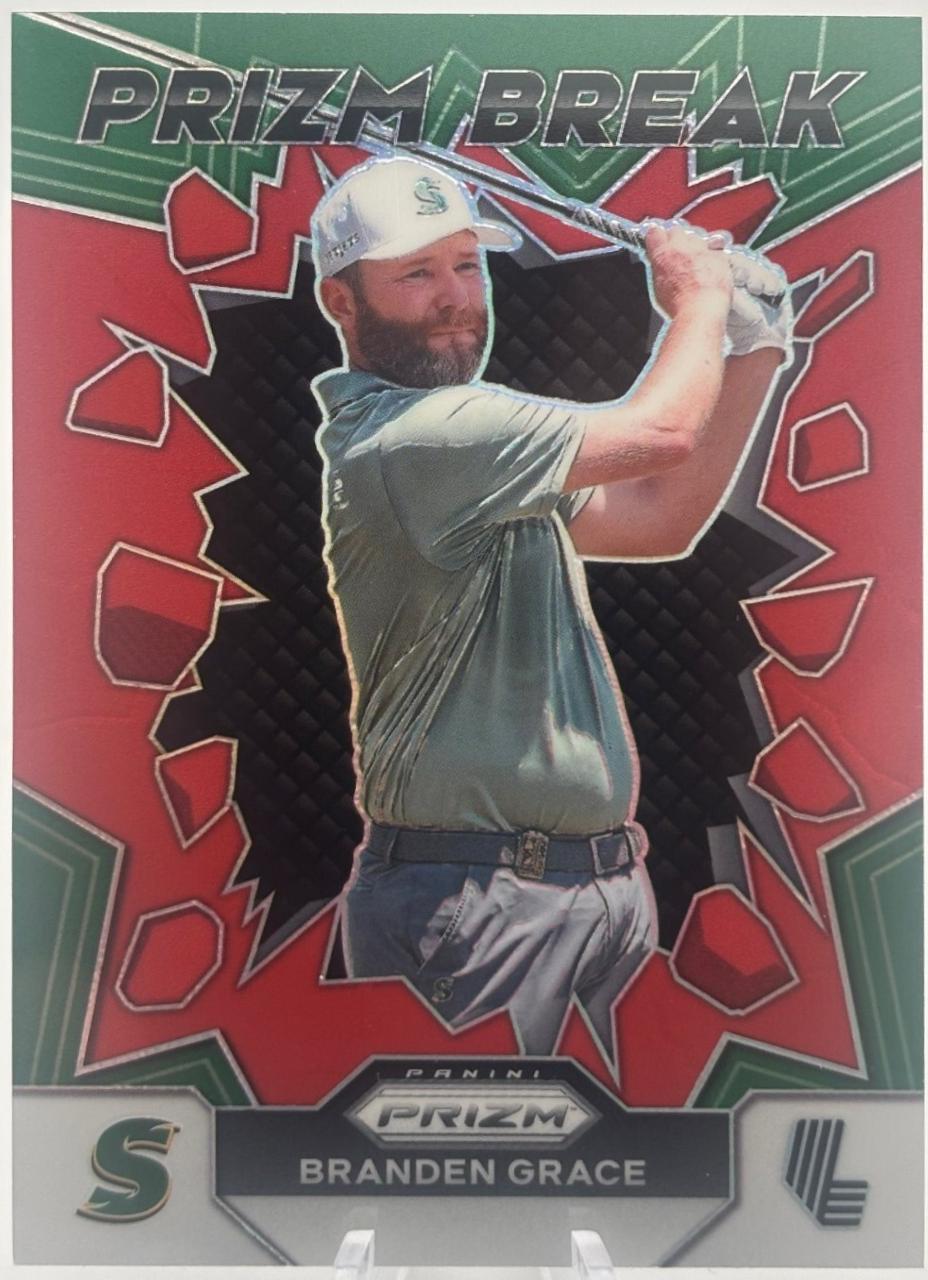 Branden Grace #4 Golf Cards 2024 Panini Prizm LIV Break