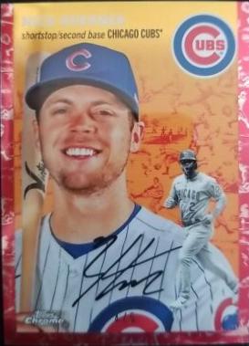 Nico Hoerner [Red Refractor] #236