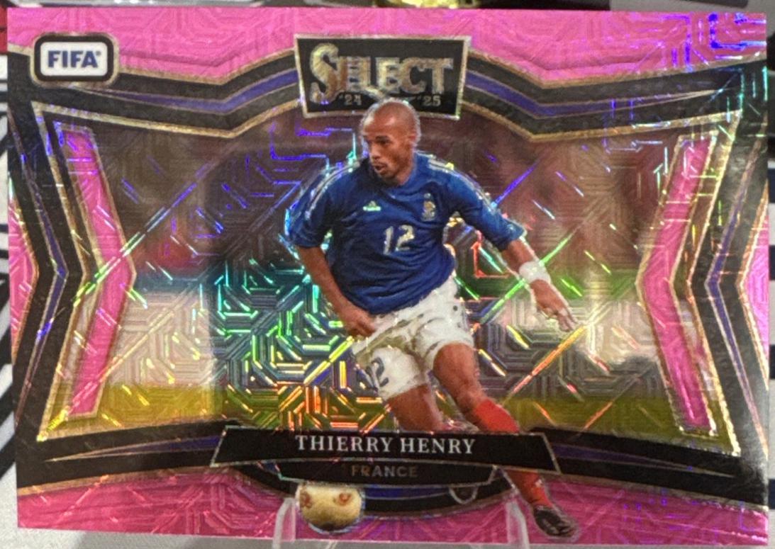 Thierry Henry [Pink Mojo] #247 Prices | 2024 Panini Select FIFA