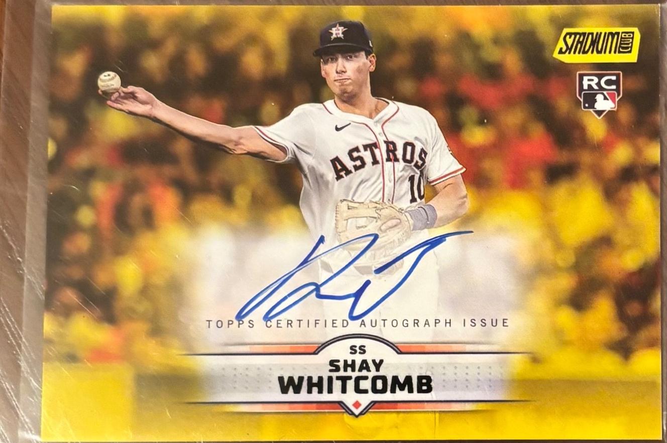 Shay Whitcomb [Yellow] #SCBA-SW
