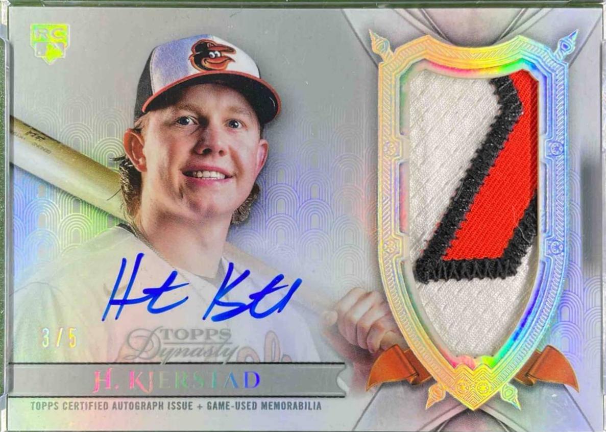 Heston Kjerstad [Silver Autograph Patch] #DAP-HK6