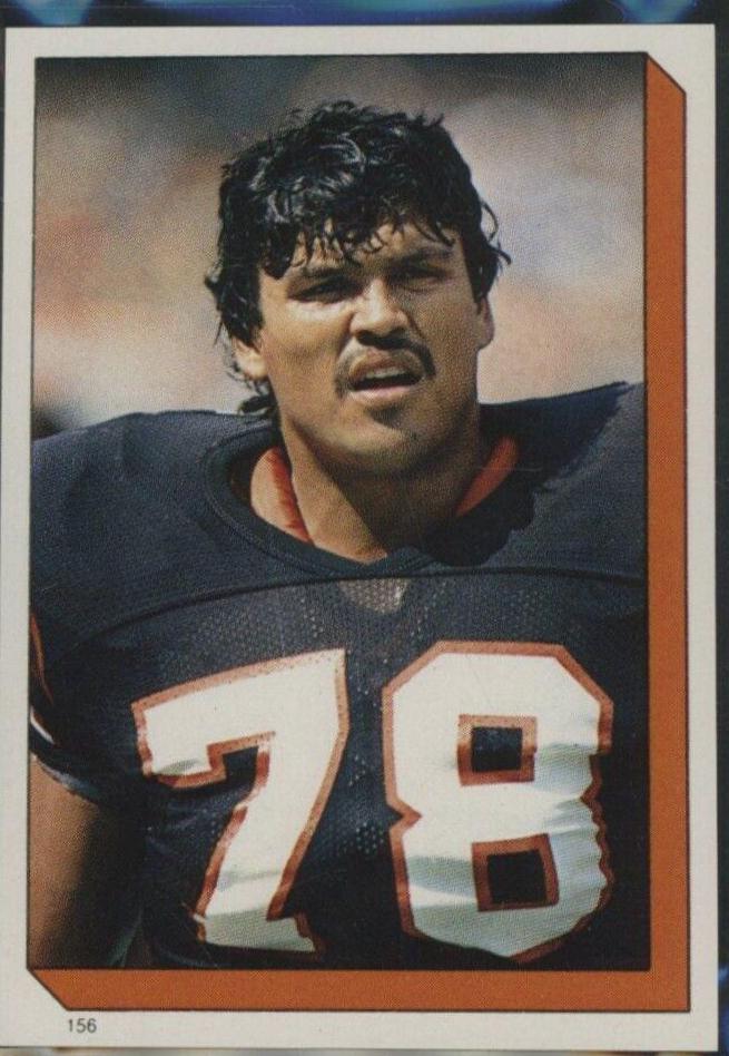 Anthony Munoz #156 1986 Topps Stickers Football