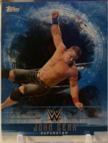 John Cena #1 Wrestling Cards 2017 Topps WWE Undisputed
