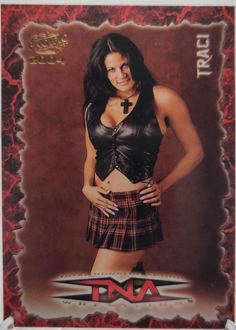 Traci #8 Wrestling Cards 2004 Pacific TNA