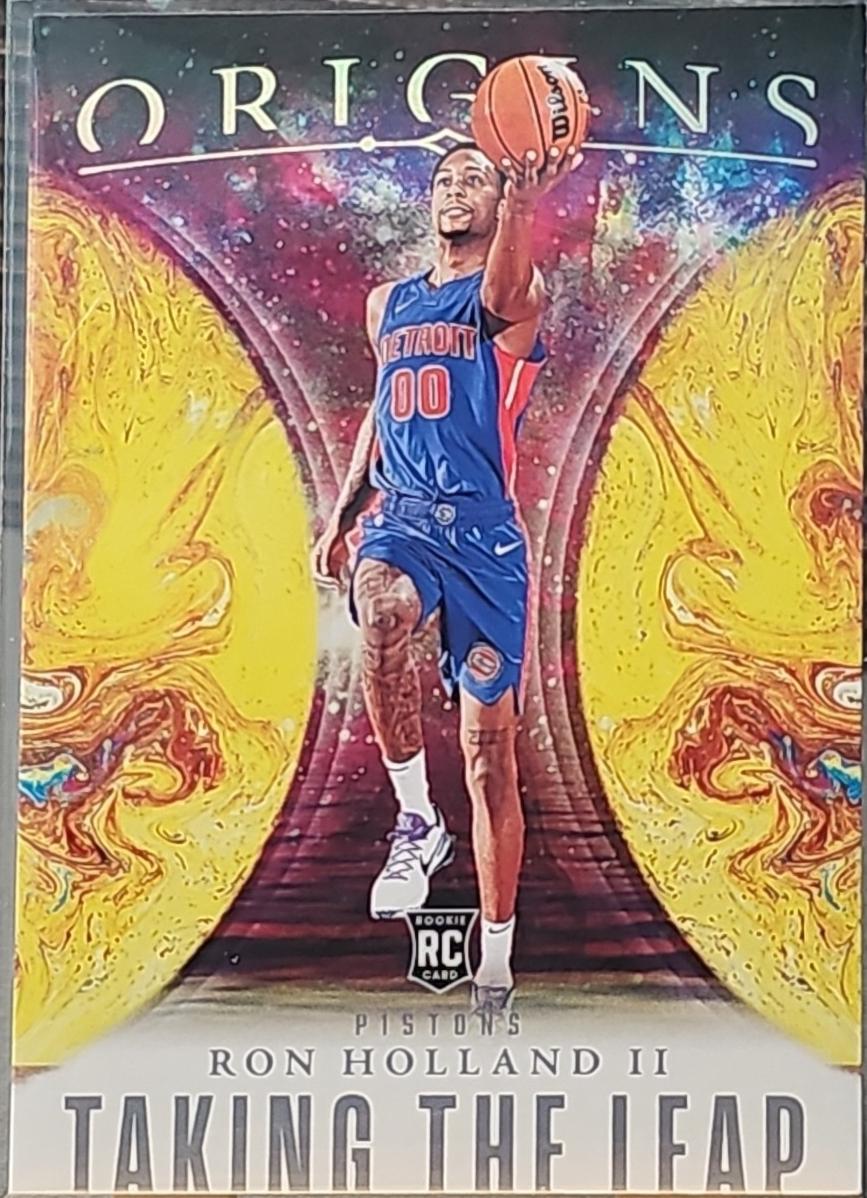Ron Holland II #8 Basketball Cards 2024 Panini Origins Taking the Leap