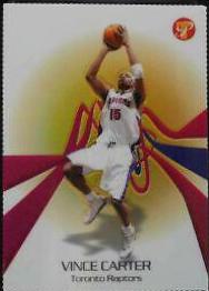 Vince Carter Refractor #54 Basketball Cards 2004 Topps Pristine