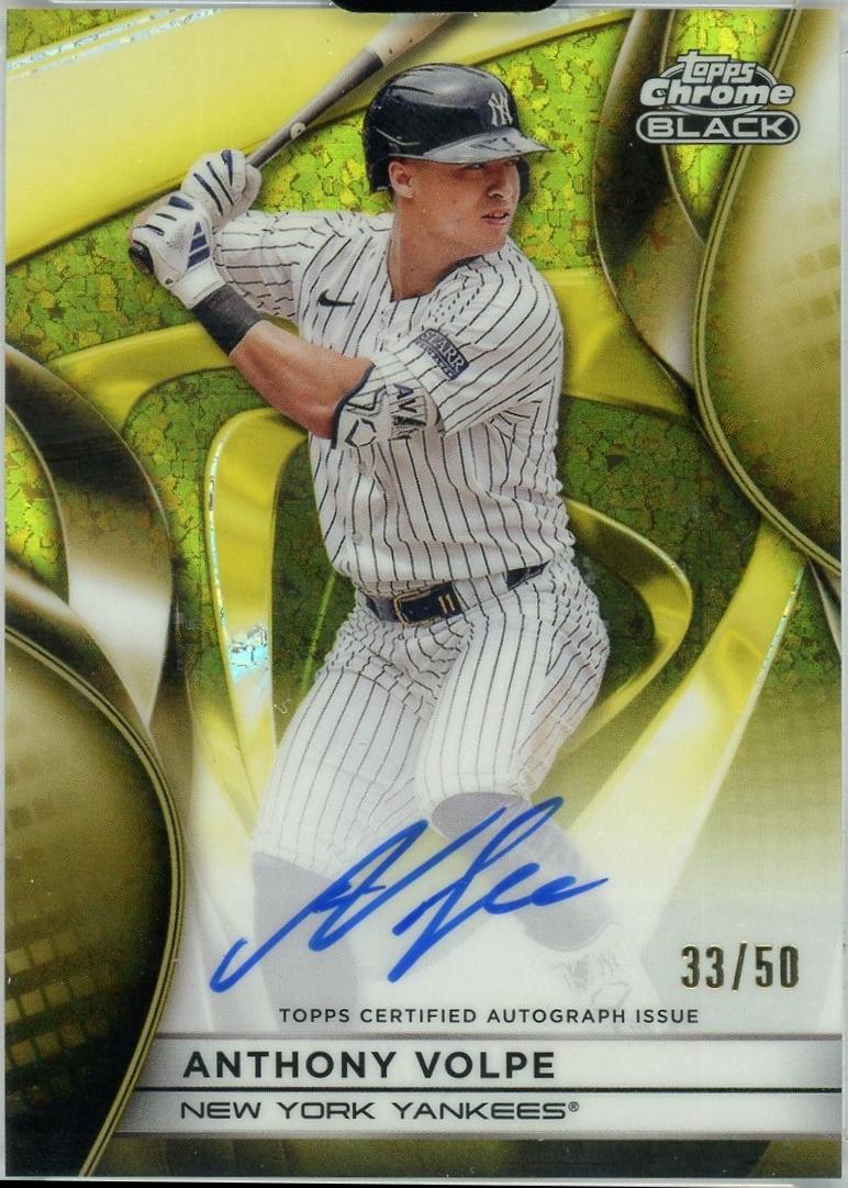 Anthony Volpe [Gold Refractor] #CBA-AV Prices | 2025 Topps Chrome