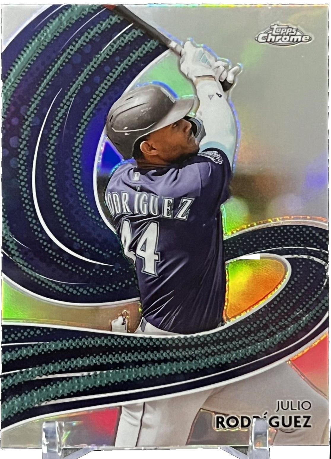 Julio Rodriguez [Orange Refractor] #S-18