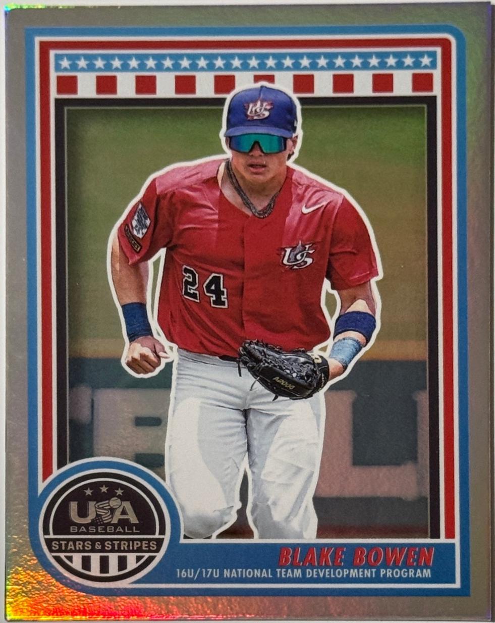 Blake Bowen #190 Baseball Cards 2025 Panini Stars and Stripes