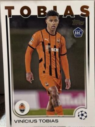 Vinicius Tobias #167 Soccer Cards 2024 Topps UEFA