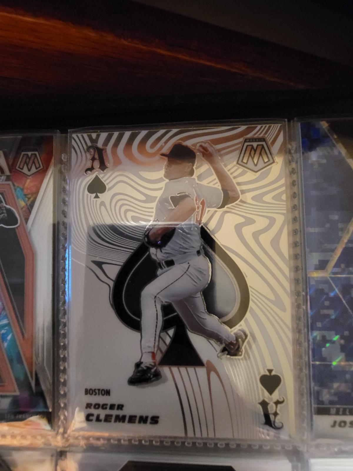 Roger Clemens panini mosaic Aces #ACE11 Baseball Cards 2021 Panini Mosaic Aces