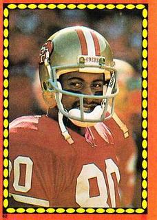 Jerry Rice VAR- Randall Cunningham Back