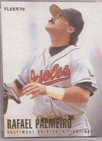 Rafael Palmeiro #19 Baseball Cards 1996 Fleer