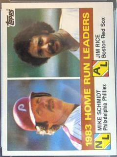 1983 Home Run Leaders: Mike Schmidt / Jim Rice