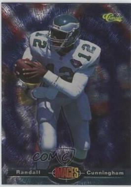 Randall Cunningham #9 Football Cards 1994 Classic Images