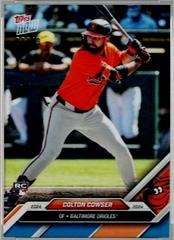 Colton Cowser [Blue] #OD-6 Prices | 2024 Topps NOW Road to Opening Day ...