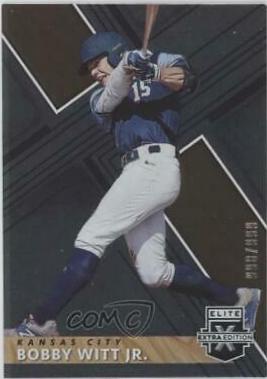 Bobby Witt Jr. #2 Baseball Cards 2019 Panini Elite Extra Edition