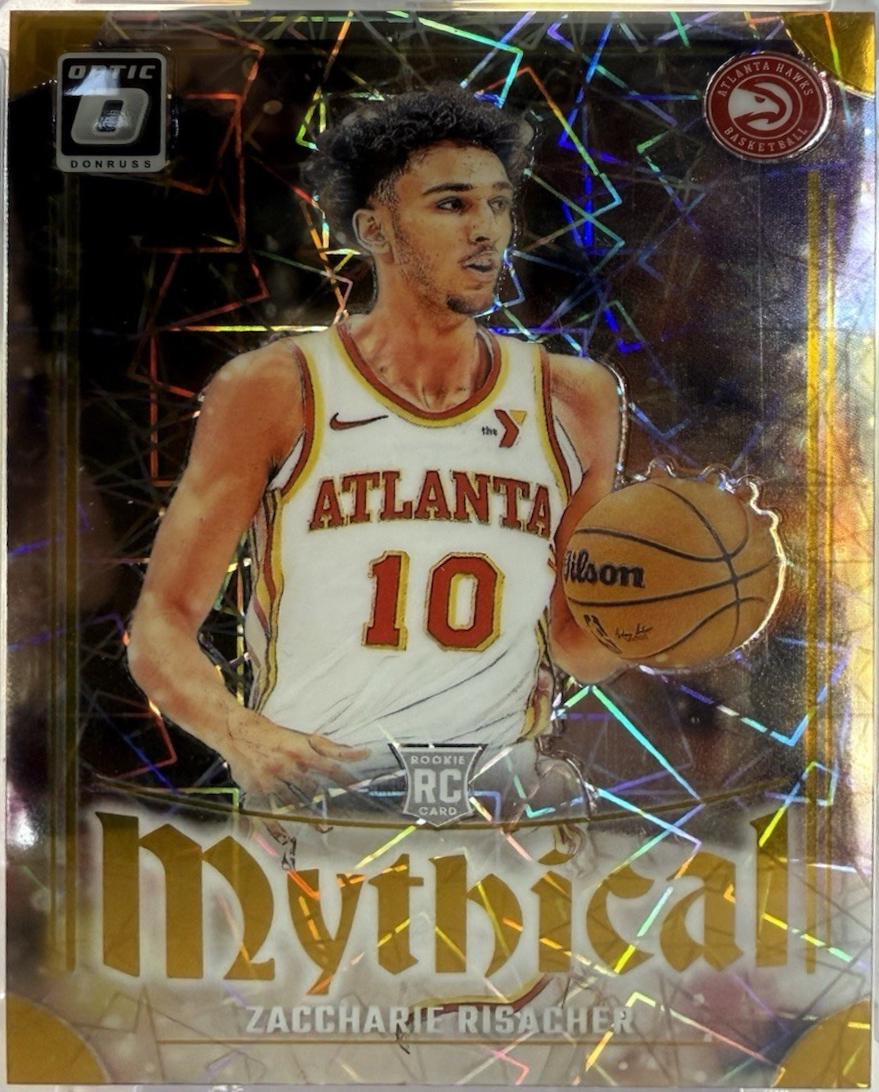 Zaccharie Risacher [Gold] #10 Prices | 2024 Panini Donruss Optic