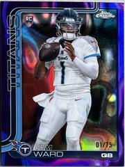 Cam Ward [Purple Lava] #314 Prices | 2025 Topps Chrome | Football
