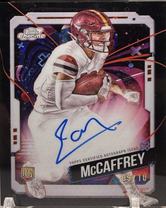 Luke McCaffrey [Black Eclipse Refractor] #CCA-LMC