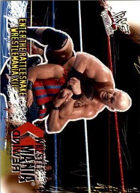 Enter the Rattlesnake #92 Wrestling Cards 2001 Fleer WWF Wrestlemania