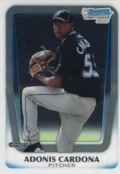 Adonis Cardona #BCP96 2011 Bowman Baseball Chrome Prospects