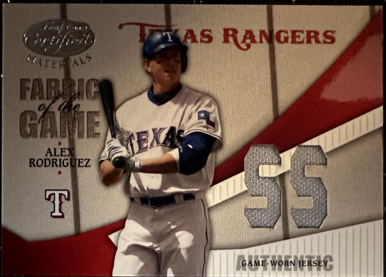 Alex Rodriguez [Position] #FG-6 Prices | 2004 Leaf Certified Materials ...