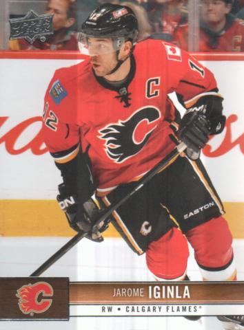 Jarome Iginla #27 Hockey Cards 2012 Upper Deck