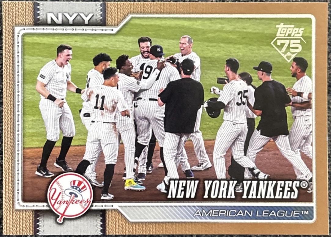 2026 New York Yankees [Gold] #628