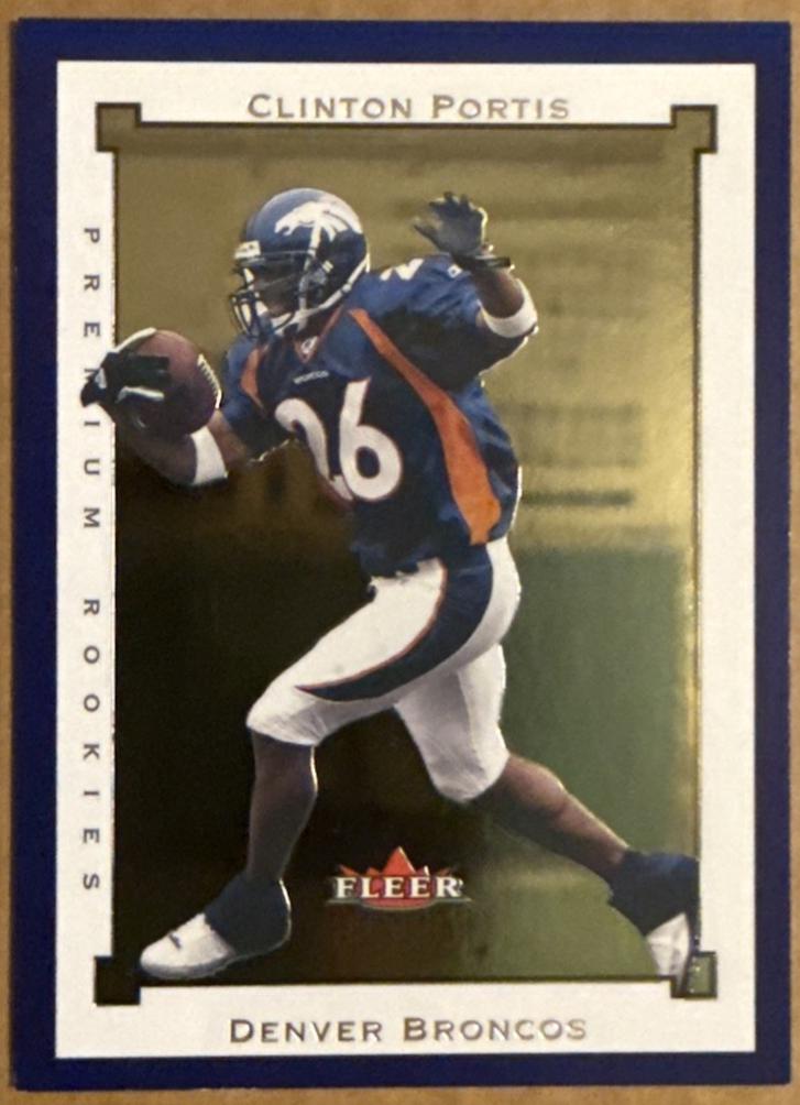 Clinton Portis #138 2002 Fleer Premium Football
