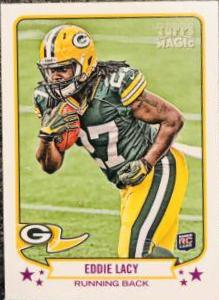 Eddie Lacy #211 Football Cards 2013 Topps Magic