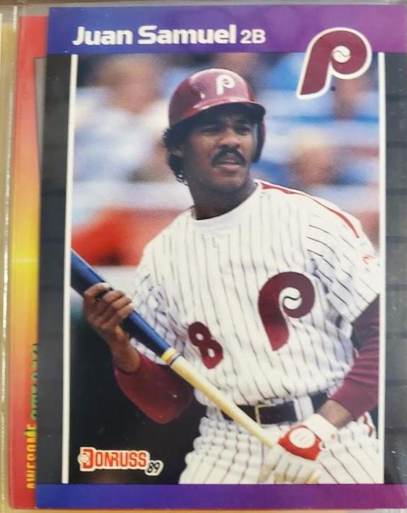 Juan Samuel #76 Prices | 1989 Donruss | Baseball Cards
