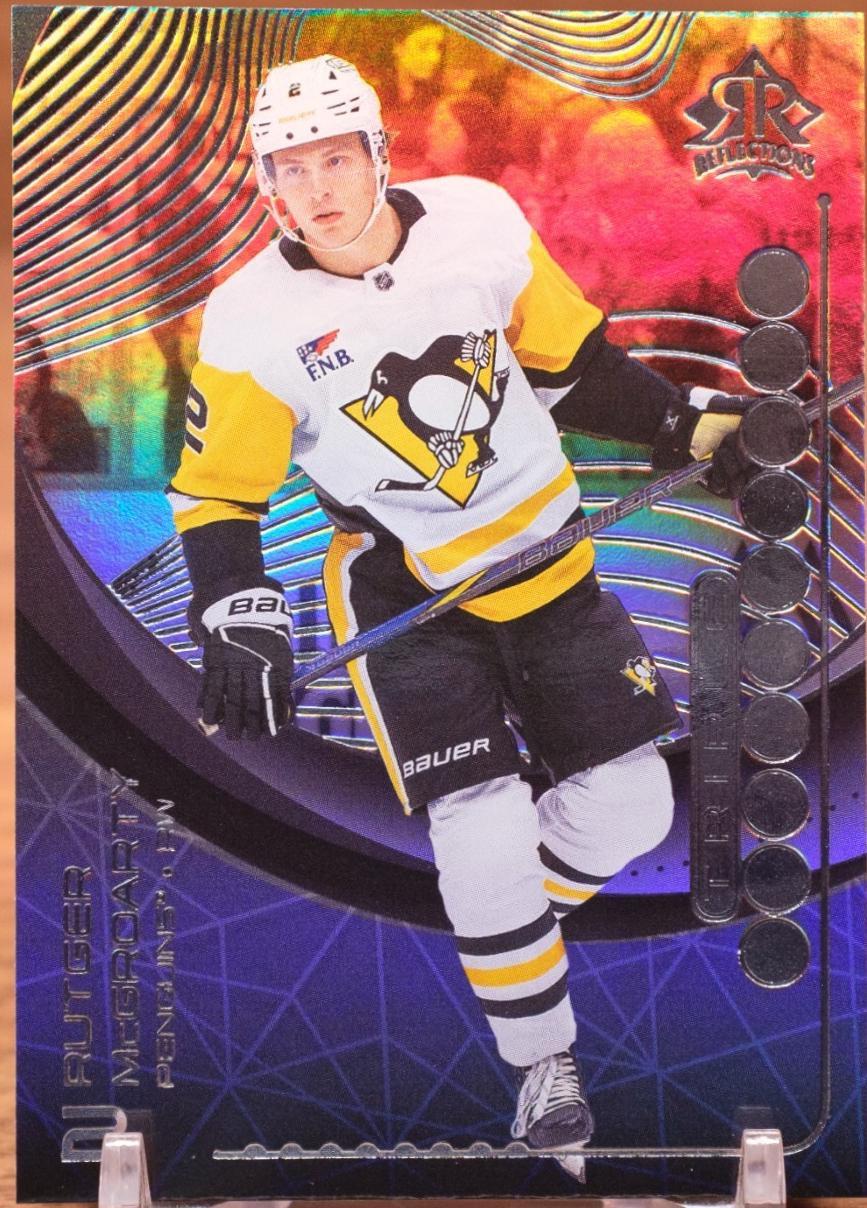 Rutger McGroarty #TDR-10 Hockey Cards 2024 Upper Deck Triple Dimensions Reflections