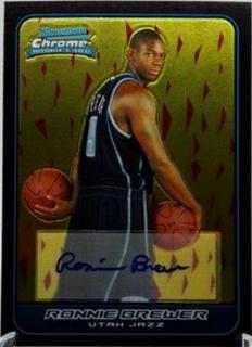 Ronnie Brewer Autograph