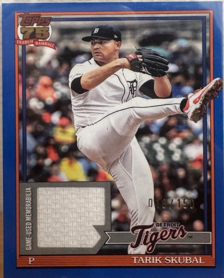 Tarik Skubal [Blue] #91R-TS Prices | 2026 Topps 1991 Relic
