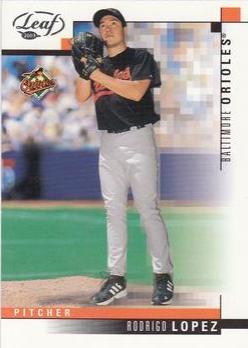 Rodrigo Lopez #15 Baseball Cards 2003 Leaf