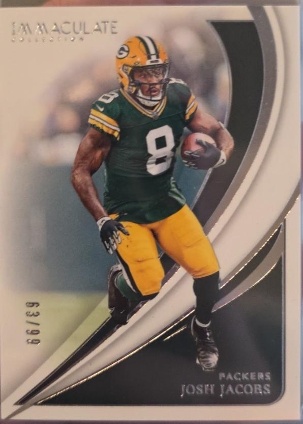 Josh Jacobs #41 2024 Panini Immaculate Football
