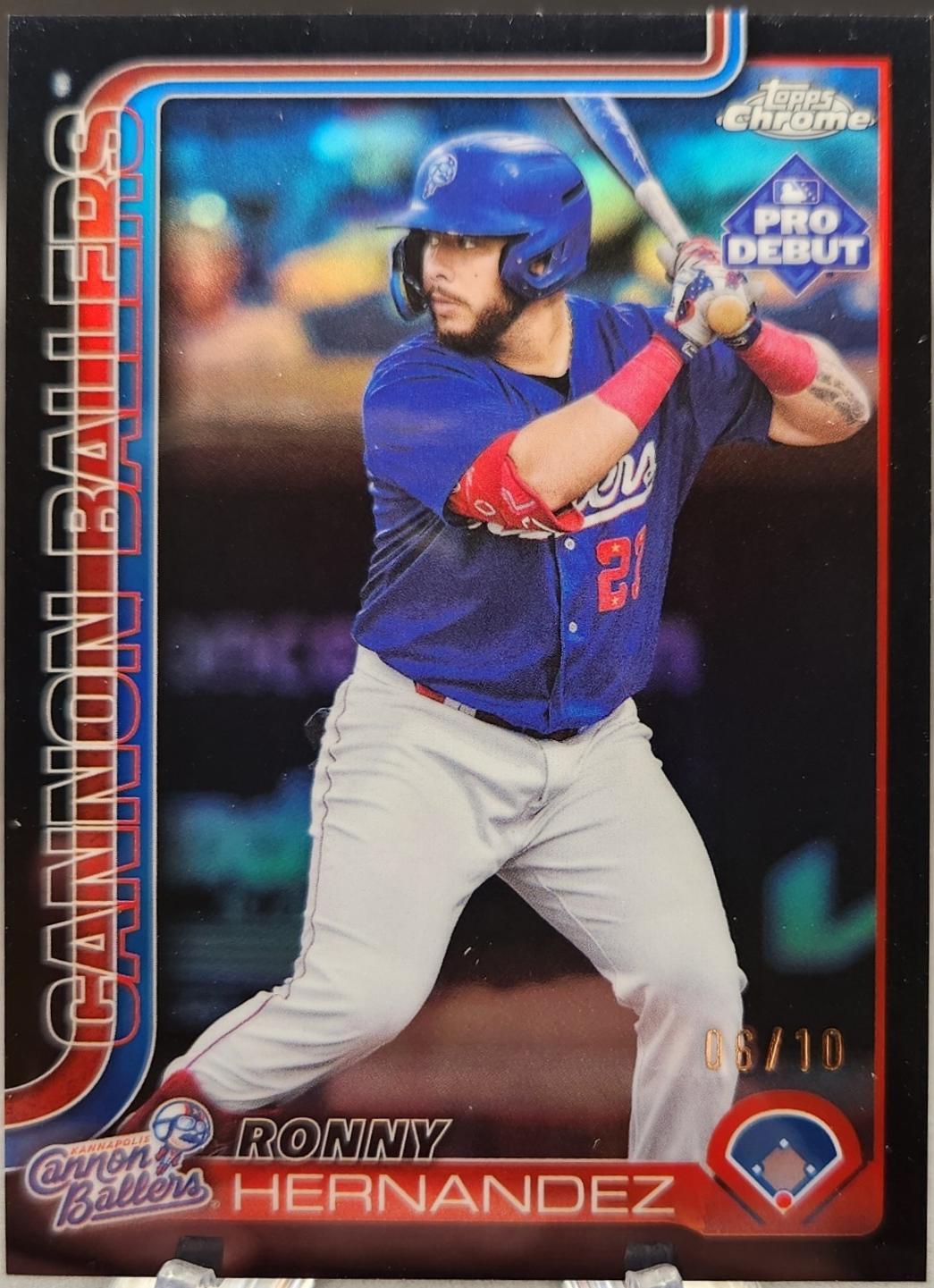 Ronny Hernandez [Black Refractor] #PDC-161