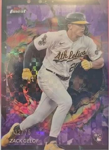 Zack Gelof [Purple Checkerboard Refractor] #284