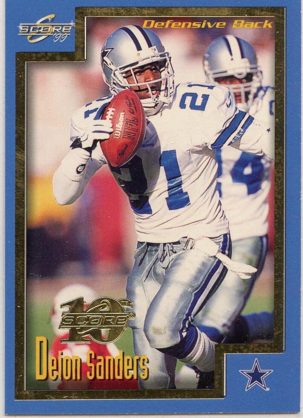 Deion Sanders [10th Anniversary Showcase] #67