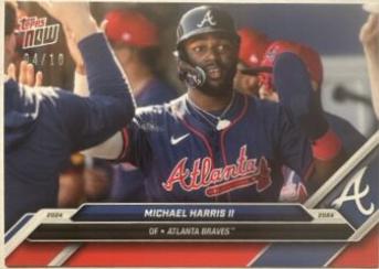 Michael Harris II #OD-152 2024 Topps Now Road To Opening Day Baseball