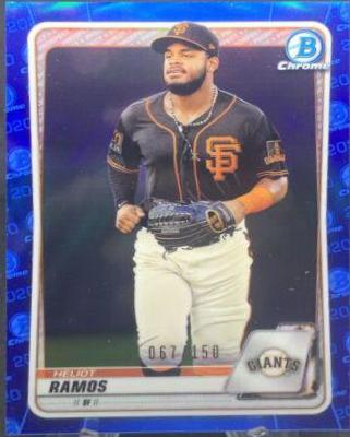 Heliot Ramos #BD-79 2020 Bowman Draft Chrome Baseball