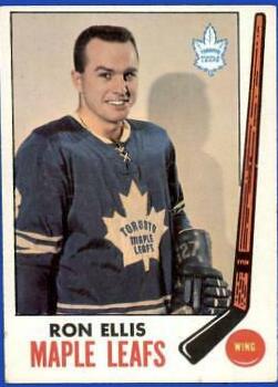 Ron Ellis #46 Hockey Cards 1969 Topps