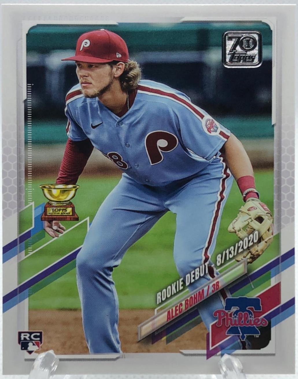 Alec Bohm #US250 Baseball Cards 2021 Topps Update