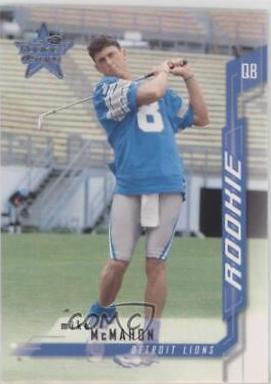 Mike McMahon #238 2001 Leaf Rookies & Stars Football