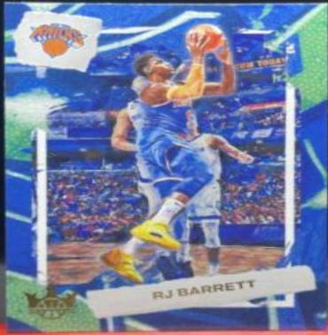 RJ Barrett #1 Basketball Cards 2022 Panini Court Kings