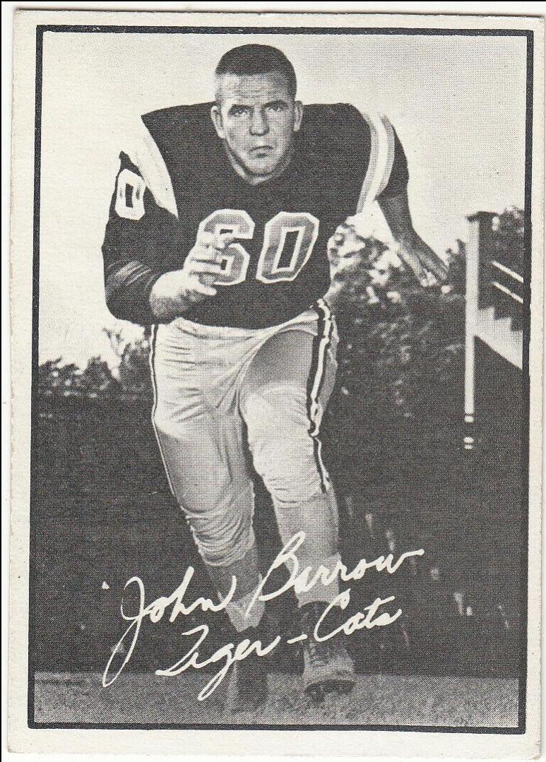 John Barrow #44 Football Cards 1961 Topps CFL