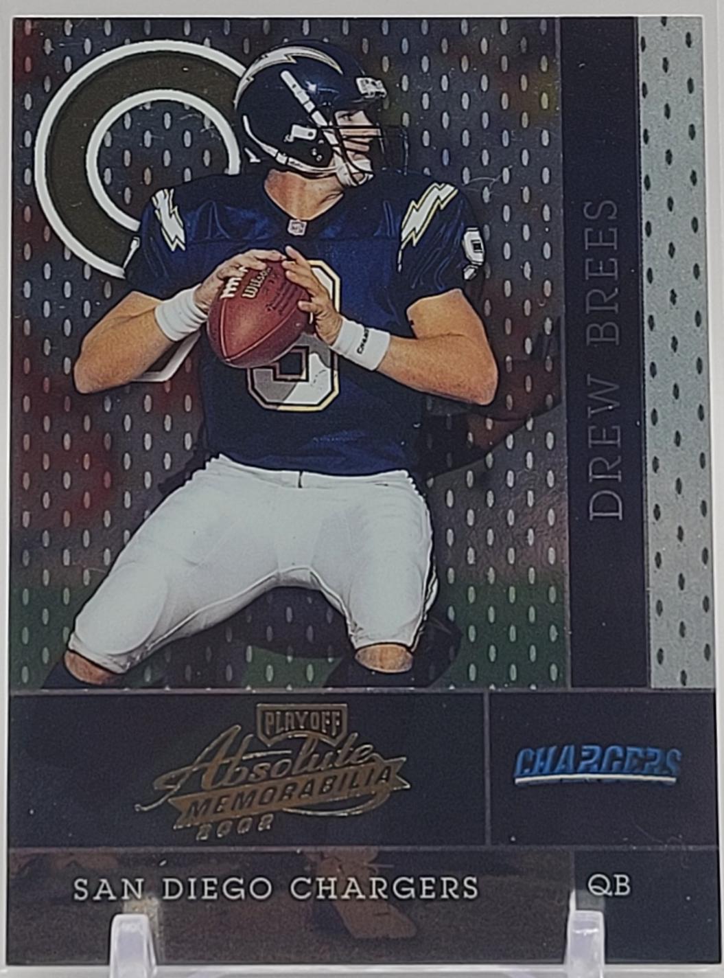 Drew Brees #41 2002 Playoff Absolute Memorabilia Football