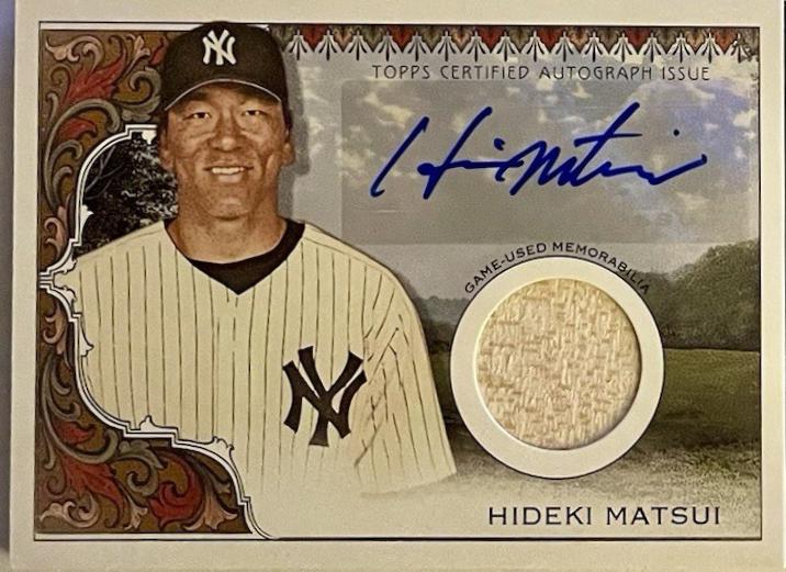 Ichiro / Hideki Matsui #DARBC-MI Baseball Cards 2024 Topps Allen & Ginter Dual Autographed Relic Book